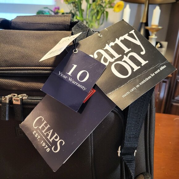 Chaps Carry On Travel Gym Duffel Satchel Bag - Picture 8 of 9